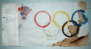 Bandiera olimpica Langwasser
