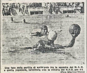 pallanuoto jugoslavia NAD