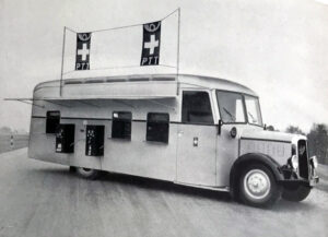 ufficio postale mobile losanna 1944